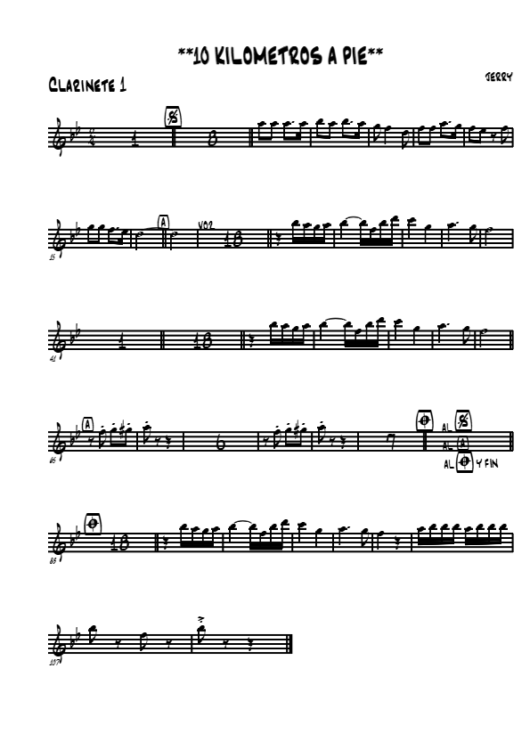 La imagen puede contener una previsualizacion de una partitura